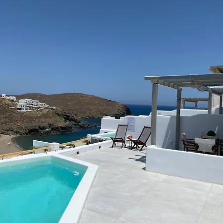 Miramare Suites Mykonos Merchia Beach Extérieur photo