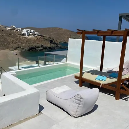 Miramare Suites Mykonos Merchia Beach Extérieur photo